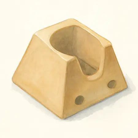 Water color illustrative image of a generic Trailer Jack Wheel Dock