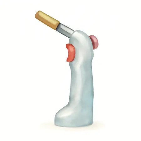 Water color illustrative image of a generic Trigger Start Propane Torch