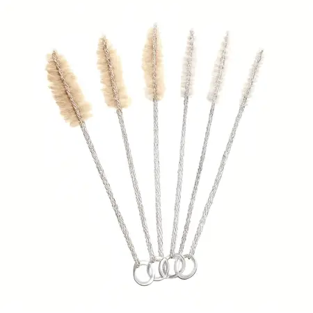 Water color illustrative image of a generic Tube Brush Set, 6 Pc.