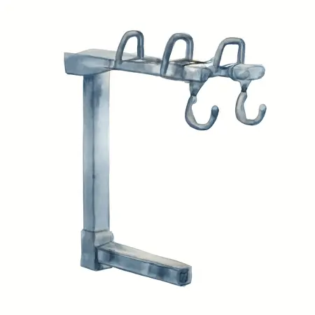 Water color illustrative image of a generic Two Bike Hitch Mount Bike Rack
