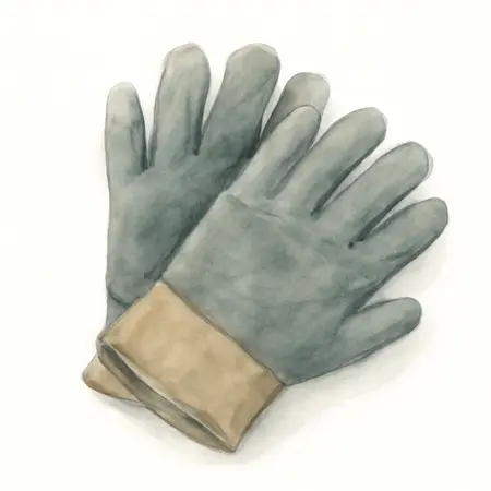 Water color illustrative image of a generic Ultra Durable Mechanics Gloves, Medium