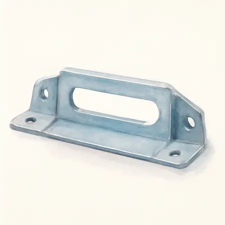 Water color illustrative image of a generic Universal Channel Winch Mount