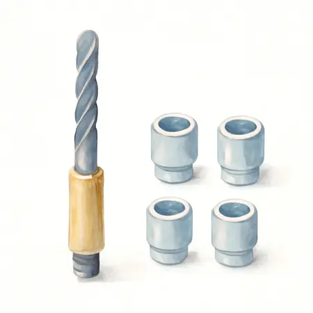 Water color illustrative image of a generic Universal Locking Lug Nut Removal Set