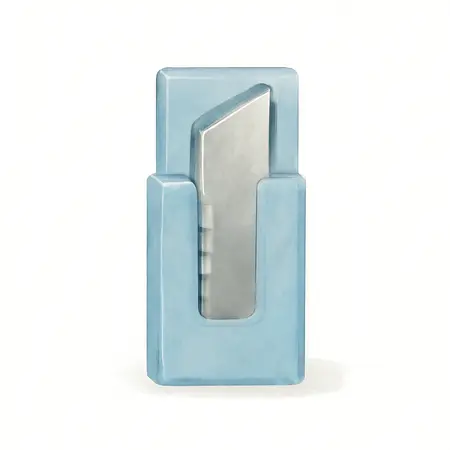 Water color illustrative image of a generic Utility Blades with Dispenser, 10 Pk.