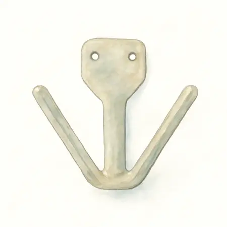 Water color illustrative image of a generic V-Shape Hang-All