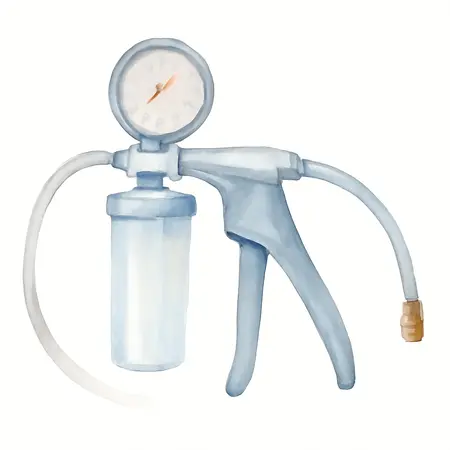 Water color illustrative image of a generic Vacuum Pump