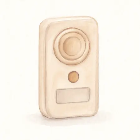 Water color illustrative image of a generic Vibration Alarm Two Pack