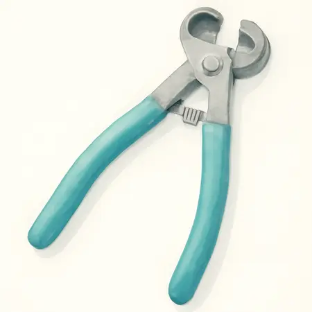 Water color illustrative image of a generic Wheeled Tile and Glass Nipper