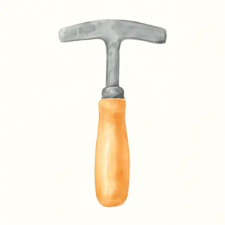 Water color illustrative image of a generic PITTSBURGH Windshield Removal Kit