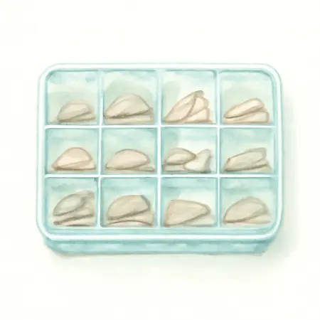 Water color illustrative image of a generic Woodruff Key Assortment, 80 Piece