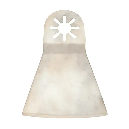 Water color illustrative image of a generic 1-1/4 in. Tapered Scraper Blade for Oscillating Multi-Tools