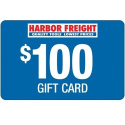 $100 Harbor Freight Gift Card