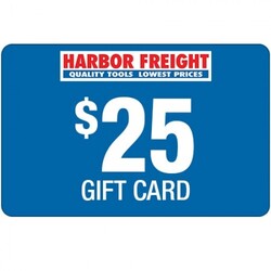 $25 Harbor Freight Gift Card