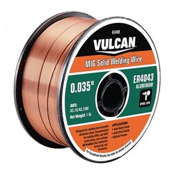 0.035 in. ER4043 MIG Solid Welding Wire, 1.00 lb. Roll