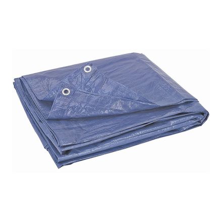 HFT 15 ft. 2 in. x 19 ft. 6 in. Blue All-Purpose/Weather-Resistant Tarp