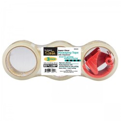 1.88 in. x 55 Yards Clear Packaging Tape 3 Pk.