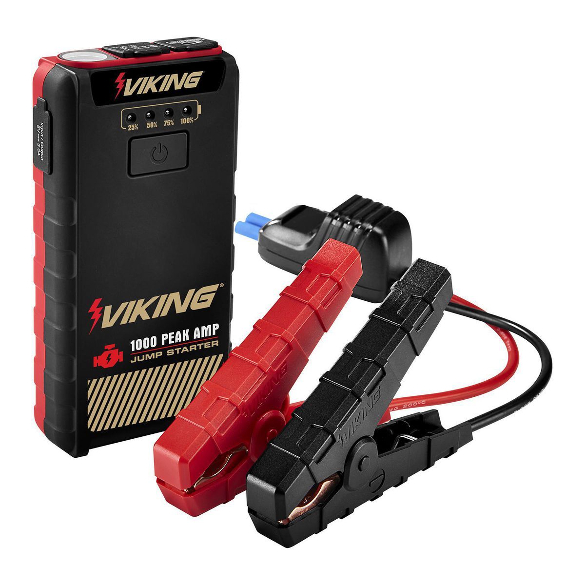 1000 Peak Amp Lithium-Ion Jump Starter and Power Bank