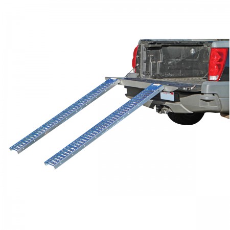 1000 lb. Capacity 10 in. x 84 in. Steel Loading Ramps, Set of Two