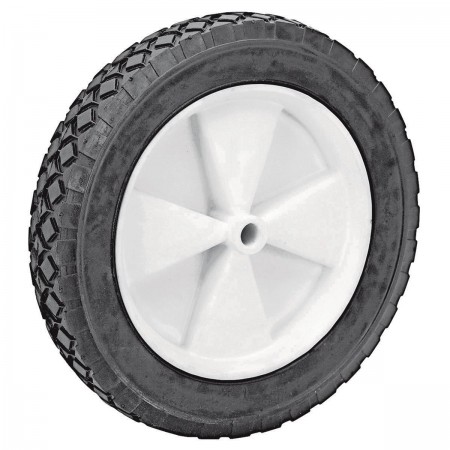 10 in. Solid Rubber Tire with PVC Hub