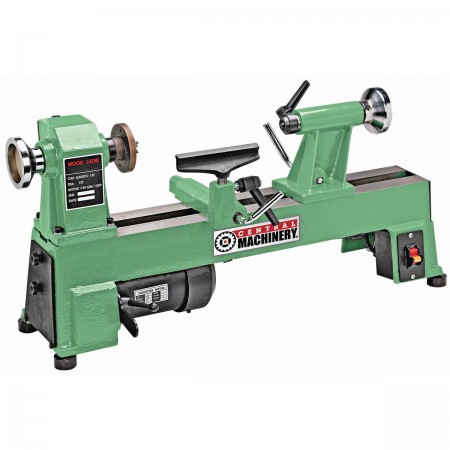 10 in. x 18 in. 5 Speed 1/2 HP Benchtop Wood Lathe