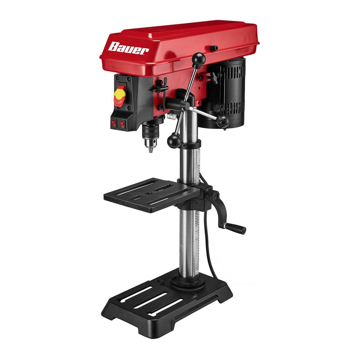 10 in., 5-Speed Bench Drill Press with Light