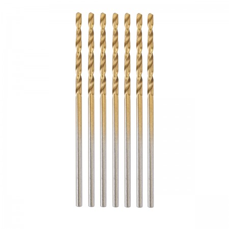 1/16 in. Titanium High Speed Steel Drill Bit Set, 7 Pc.