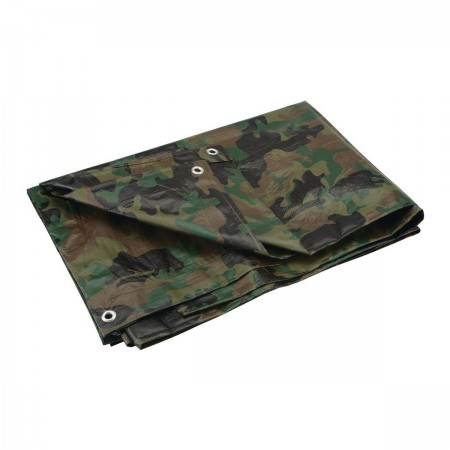11 ft. 4 in. x 15 ft. 6 in. Camouflage All Purpose/Weather Resistant Tarp