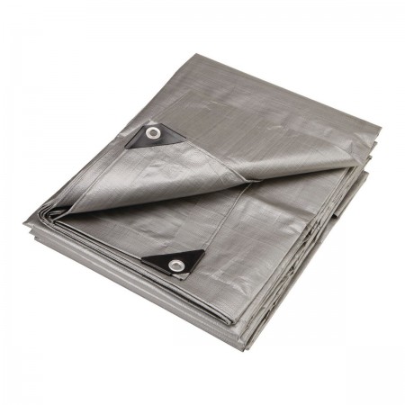 11 ft. 4 in. x 15 ft. 6 in. Silver/Heavy Duty Reflective All Purpose/Weather Resistant Tarp