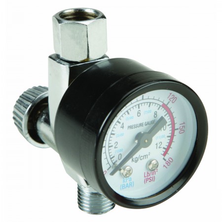 125 PSI Air Flow Regulator with Gauge