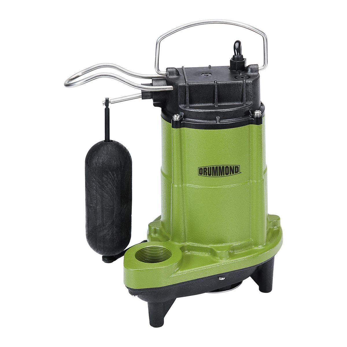 1/2 HP Submersible Sump-Effluent Pump with Vertical Float Switch 4400 GPH