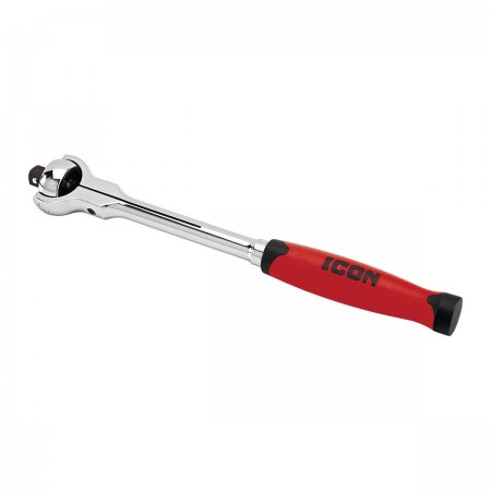 1/2 in. Drive Professional Swivel Head Ratchet with Comfort Grip