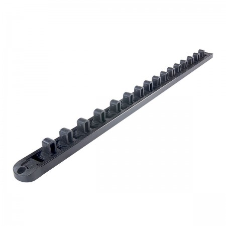 1/2 in. Magnetic Socket Rail with Twist Lock- Black