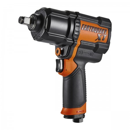 1/2 in. Composite Air Impact Wrench, Twin Hammer, 1200 ft. lbs., Orange