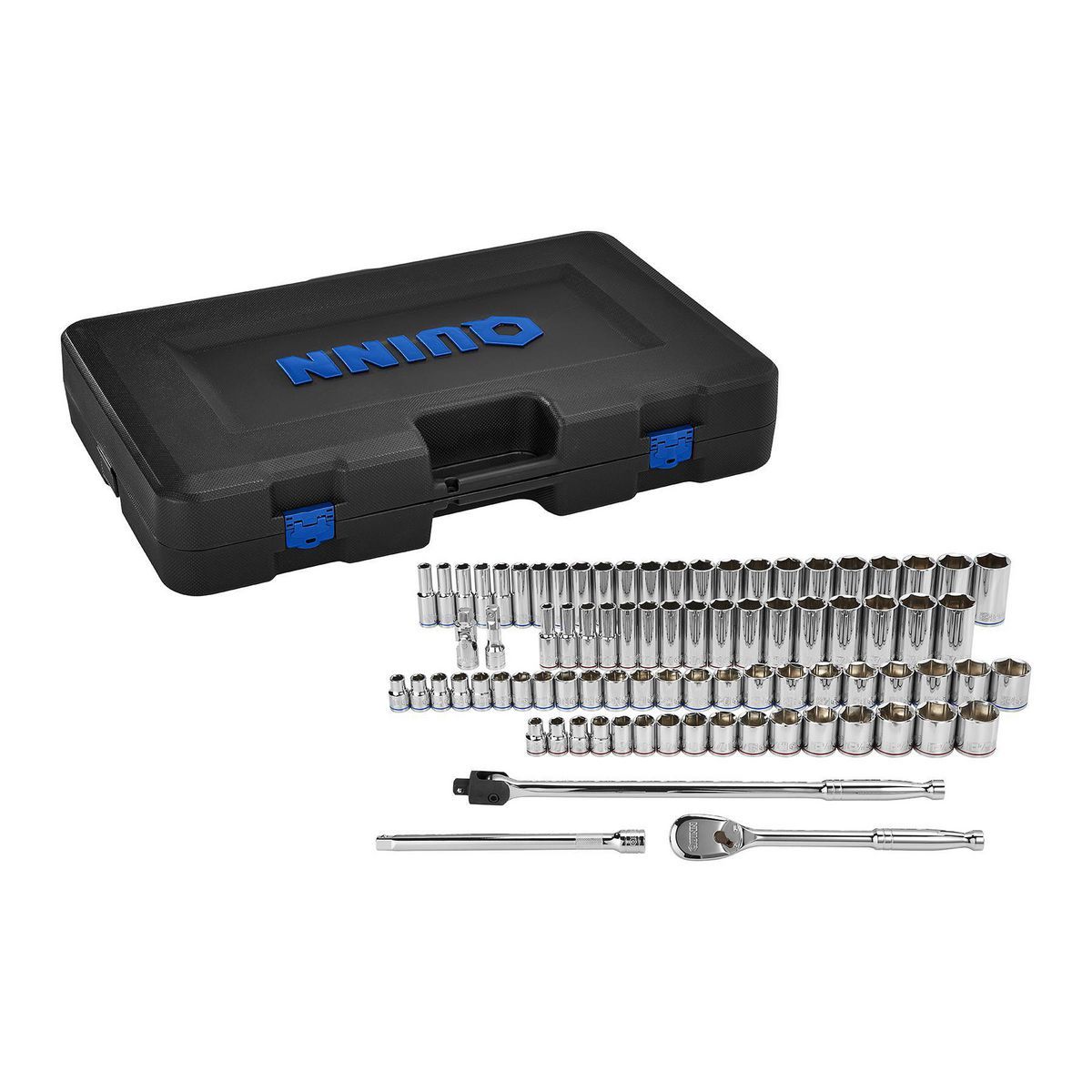 1/2 in. Drive, SAE and Metric Master Socket Set, 83-Piece