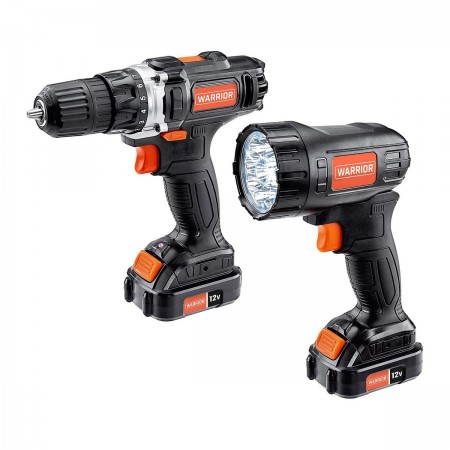 12v Lithium-Ion 3/8 in.  Cordless Drill/Driver and Flashlight Kit