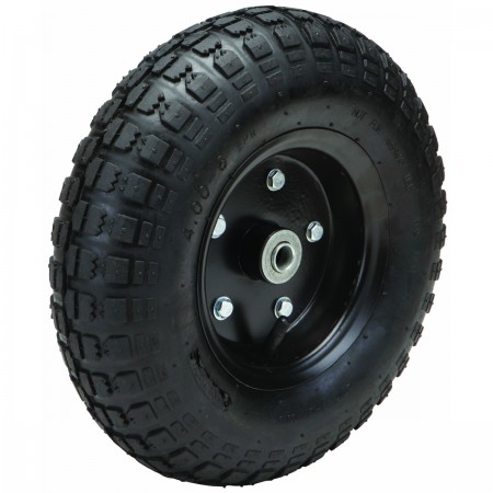 13 in. Pneumatic Tire with Black Hub