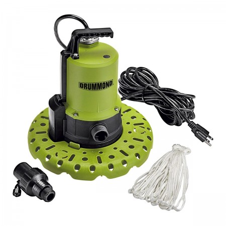 1/4  HP Worry-Free Automatic Submersible Utility Pump