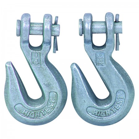 1/4 in. 2600 lb. Clevis Grab Hooks, 2 Pc.