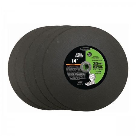 14 in. 30 Grit Metal Cut-off Wheel 5 Pk.