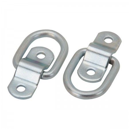 1/4 in. Cargo D-Ring Anchor, 2 Pc.