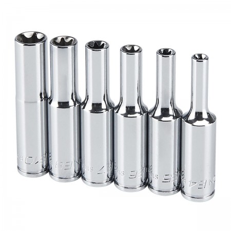 1/4 in.  Drive Professional E-TORX Socket Set, 6 Pc.