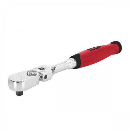 1/4 in. Drive Professional Flex Head Ratchet with Comfort Grip