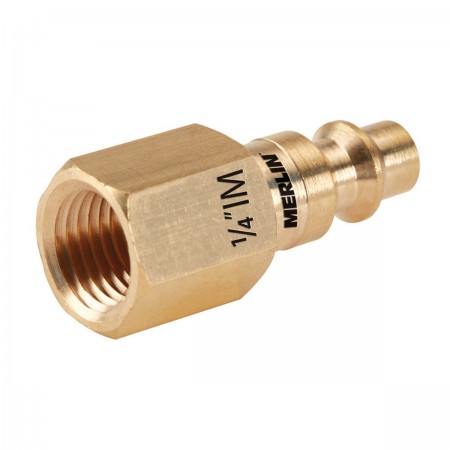 1/4 in. Female Brass Industrial Plug