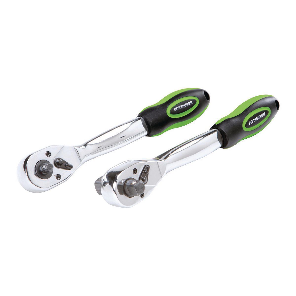 1/4 in., 3/8 in., 1/2 in. Dual-Drive Ratchet Set, 2-Piece