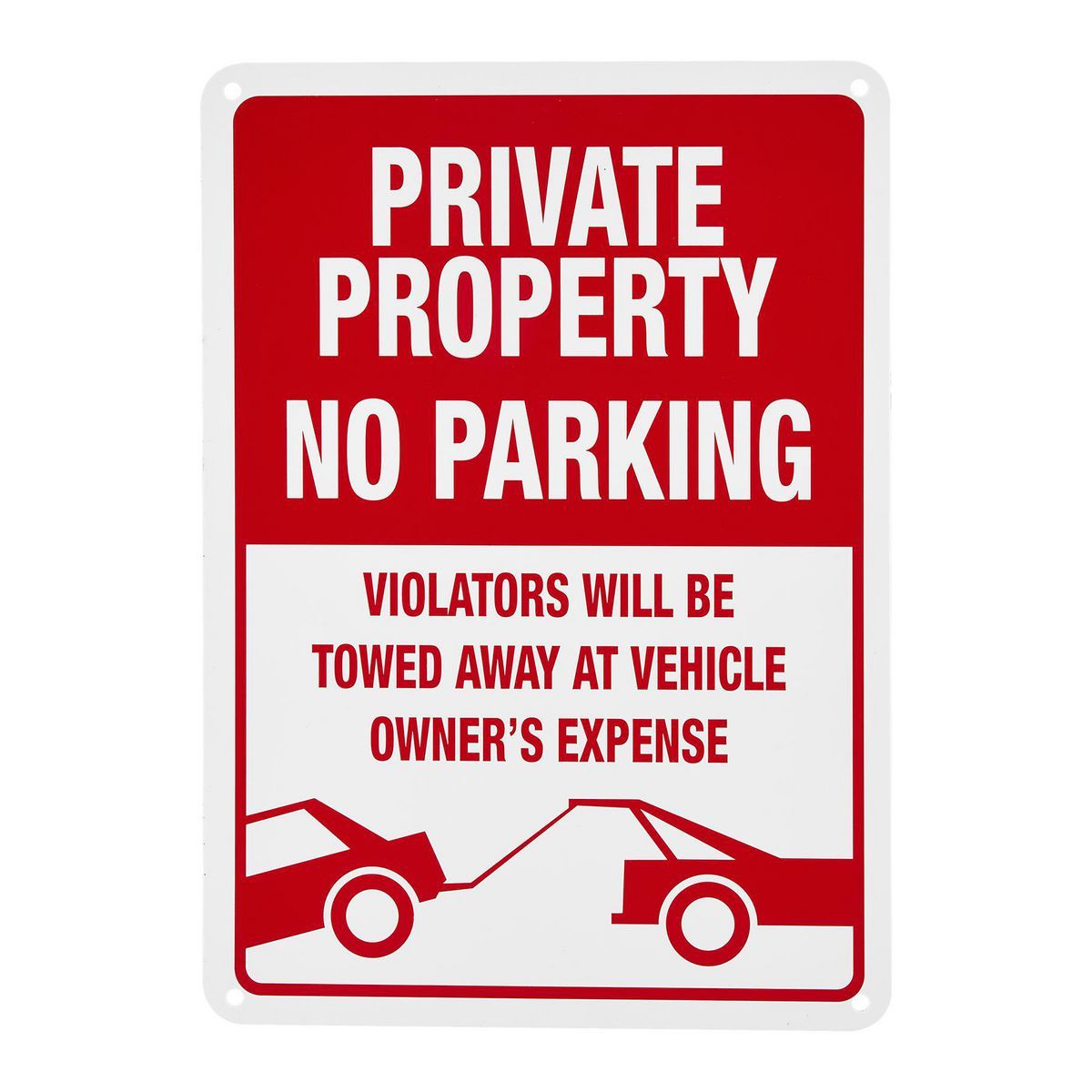 14 in. x 10 in. No Parking Sign