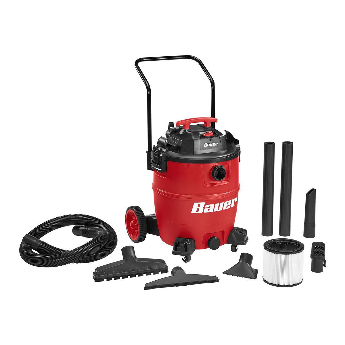 16 Gallon Wet/Dry Vacuum with Cart