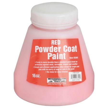 16 Oz. Powder Coat Paint - Red