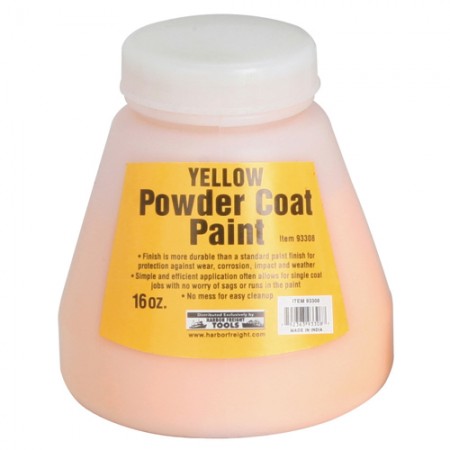 16 Oz. Powder Coat Paint - Yellow