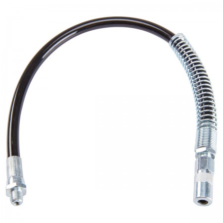 18 in. Flexible Grease Hose with Heavy Duty Coupler