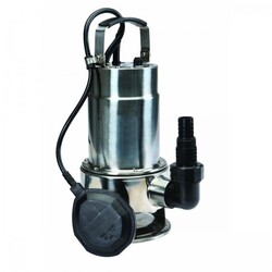 1 HP Stainless Steel Submersible Dirty Water Pump with Tethered Float 2910 GPH